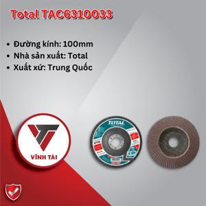 Nhám xếp 100x16mm Total TAC6310033