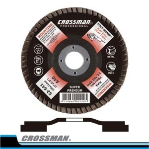 Nhám xếp đỏ độ nhám 60 Crossman 52-552, 4-1/2"