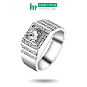 Nhẫn bạc nam Hiểu Minh NA514