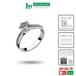 Nhẫn bạc nữ Hiểu Minh NU089