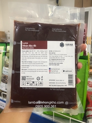 Nhân đậu đỏ Farina Luna - 1kg