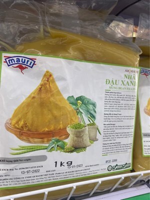 Nhân đậu xanh Mauri 1kg