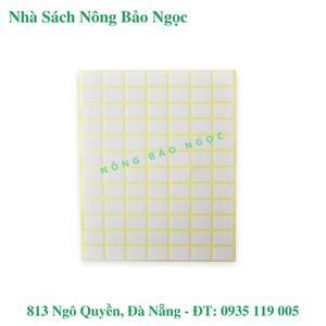 Nhãn dính decal SAL-020