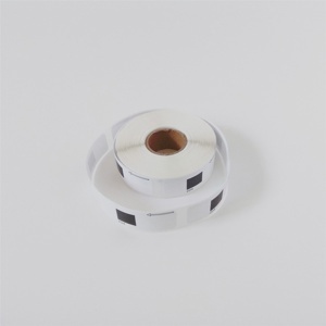 Nhãn Brother DK11204, Black on White, khổ rộng 17mm x 54mm, 400 nhãn