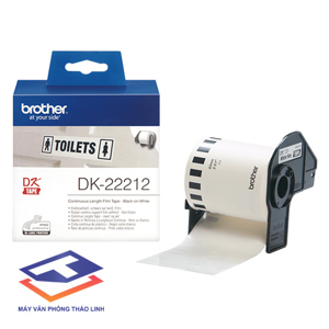 Nhãn in Brother DK22212 (DK-22212) - 62mm x 15.24mm