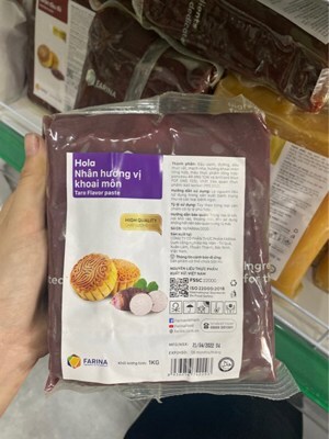 Nhân khoai môn Hola 1kg