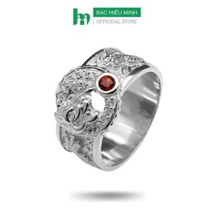 Nhẫn nam bạc Hiểu Minh NA371
