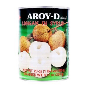 Nhãn ngâm đường Aroy-D hộp 565g
