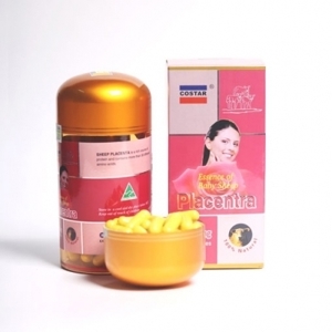 Viên uống nhau thai cừu trị nám, điều hòa nội tiết Costar Úc - 35000mg x 100 Viên