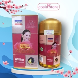 Viên uống nhau thai cừu trị nám, điều hòa nội tiết Costar Úc - 35000mg x 100 Viên