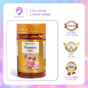 Viên Uống Nhau Thai Cừu Golden Health - 50000mg x 100 Viên