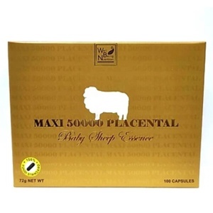 Viên uống nhau thai cừu Maxi Baby Sheep Essence (50000mg x 100 Viên)