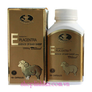 Viên uống nhau thai cừu Placentra Essence Of Baby Sheep Auhealth (12000mg x 180 Viên)