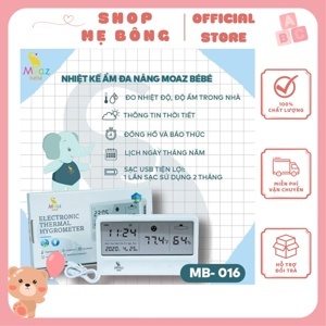 Nhiệt ẩm kế trong nhà Moaz bébé MB016