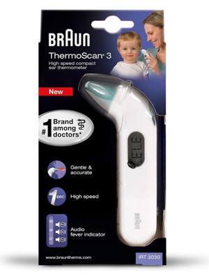 Nhiệt kế điện tử Braun IRT6500 (đo tai)