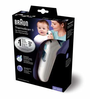 Nhiệt kế đo tai Braun IRT-6020