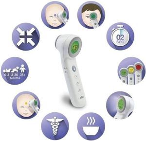 Nhiệt kế đo trán Braun BNT400