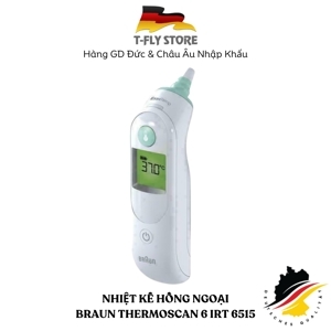 Nhiệt kế hồng ngoại Braun IRT 6515 ThermoScan 6