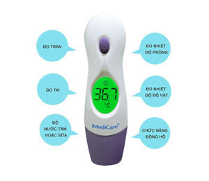 Nhiệt Kế Hồng Ngoại Đa Chức Năng iMedicare ITM-8F