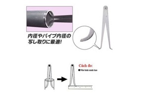 Nhíp đo lỗ trong Niigata IC-200 - 20cm