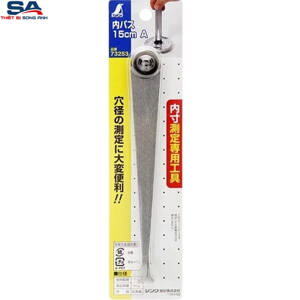 Nhíp lỗ trong 15cm Shinwa 73253
