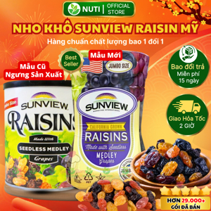 Nho Khô Raisins Sunview Mỹ