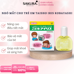 Nhỏ mắt Kobayashi chống bức xạ máy tính cho bé 14ml