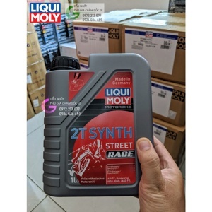 Nhớt chuyên dùng cho xe 2 thì Liqui Moly Motorbike 2T Synth Street Race 1505 1 lít