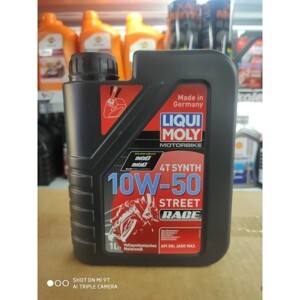 Nhớt dành cho mô tô phân khối lớn Liqui Moly Exciter Racing 10W50 - 1L