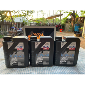 Nhớt mô tô cao cấp Liqui Moly 10W-40 4T Street 1521 1 lít