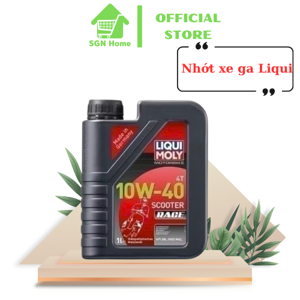 Nhớt Xe Tay Ga Motorbike 4T 10W40 Scooter Race Liqui Moly 20826 (1 Lít)