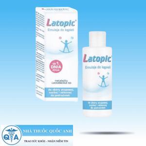 Nhũ tương tắm Latopic Bath Emulsion 200ml