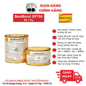 Nhựa bơm Epoxy 2 thành phần có độ nhớt thấp Sikadur 752