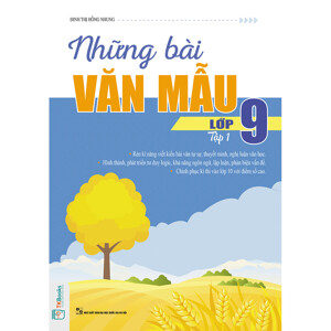 Những bài văn mẫu 9 Tập 1