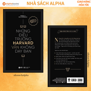 Những điều trường Harvard vẫn không dạy bạn - Mark H. McCormack