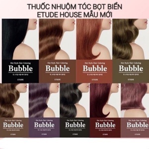 Nhuộm tóc gội dạng bọt Bubble Hair Coloring Etude House - NT01