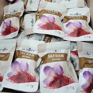 Nhụy hoa nghệ tây Mr. Brown Safran Saffron 1g Đức