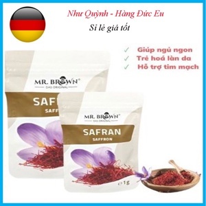 Nhụy hoa nghệ tây Mr. Brown Safran Saffron 1g Đức