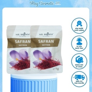 Nhụy hoa nghệ tây Mr. Brown Safran Saffron 1g Đức