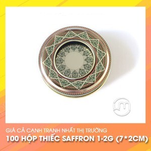 Nhụy hoa nghệ tây Saffron Bahraman hộp 100gr