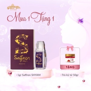 Nhụy hoa nghệ tây Saffron Shyam 1gr chính hãng Iran