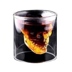 Ly thủy tinh hình Đầu lâu (Doomed Crystal Skull Shotglass)