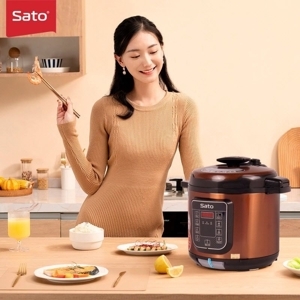 Nồi áp suất đa năng Sato 6AS039.D 6.0L