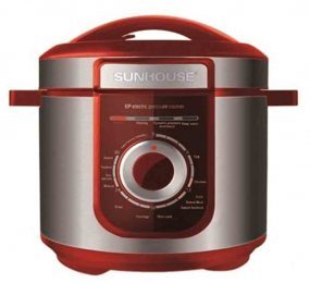 Nồi áp suất điện cơ Sunhouse SHD1860 (SH 1860) - Nồi đa năng, 6.0 lít, 1000W