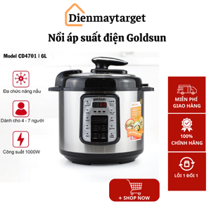 Nồi áp suất điện đa năng Goldsun CD4701 - 6L