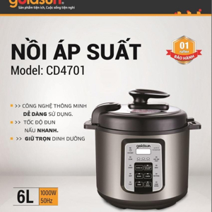 Nồi áp suất điện đa năng Goldsun CD4701 - 6L