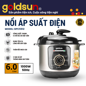 Nồi áp suất điện Goldsun GPC5501