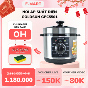 Nồi áp suất điện Goldsun GPC5501
