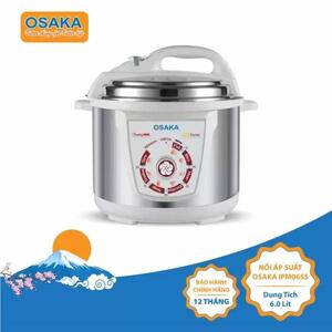 Nồi áp suất điện cơ Osaka IPM-06SS - 6.0 lít, lòng inox