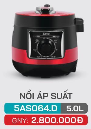 Nồi áp suất điện Sato 5AS064.N 5.0L